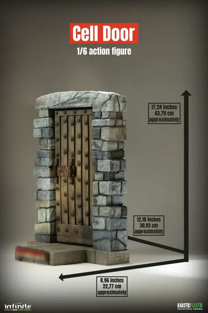 INFINITE STATUE CASTLE DOOR 1/6 DIORAMA 43.79 cm