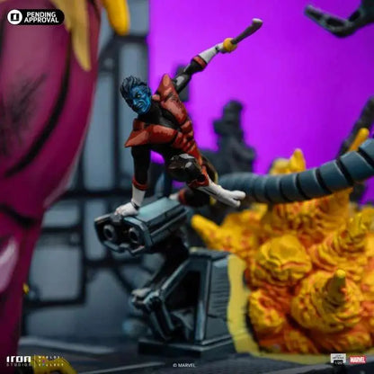 IRON STUDIOS X-MEN DANGER ROOOM DIORAMA B COMIC DEMI ART 1/20 STATUA 43.2cm x 51.3cm x 50.8cm