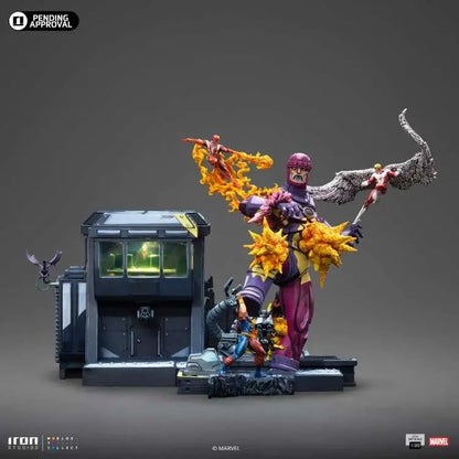 IRON STUDIOS X-MEN DANGER ROOOM DIORAMA B COMIC DEMI ART 1/20 STATUA 43.2cm x 51.3cm x 50.8cm