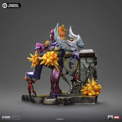 IRON STUDIOS X-MEN DANGER ROOOM DIORAMA B COMIC DEMI ART 1/20 STATUA 43.2cm x 51.3cm x 50.8cm