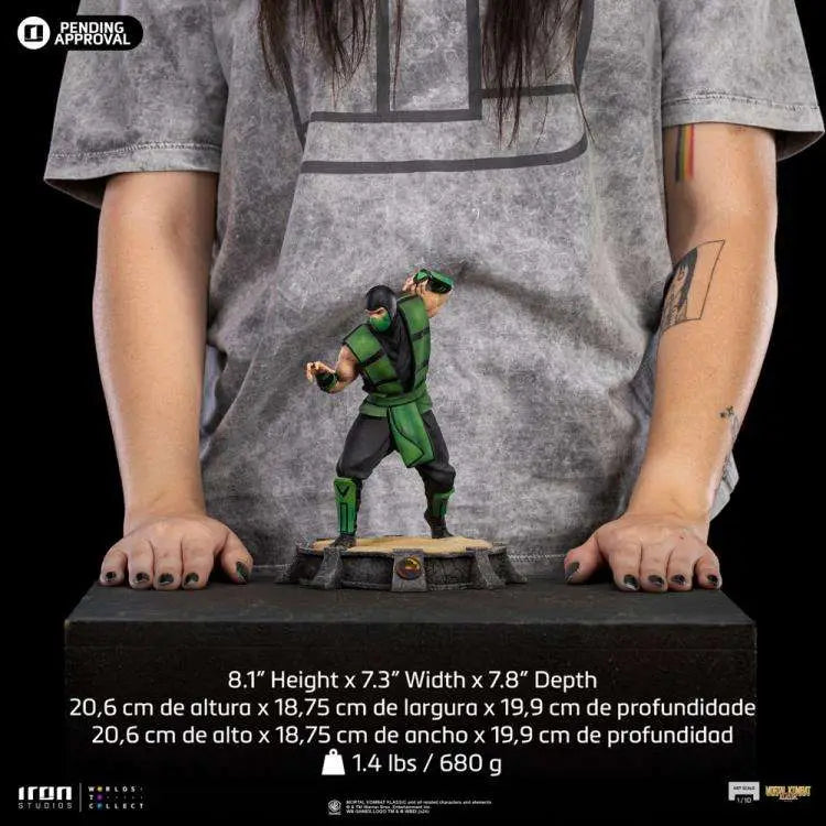 IRON STUDIOS - MORTAL KOMBAT MORTAL KOMBAT REPTILE 1/10 STATUA 20 cm