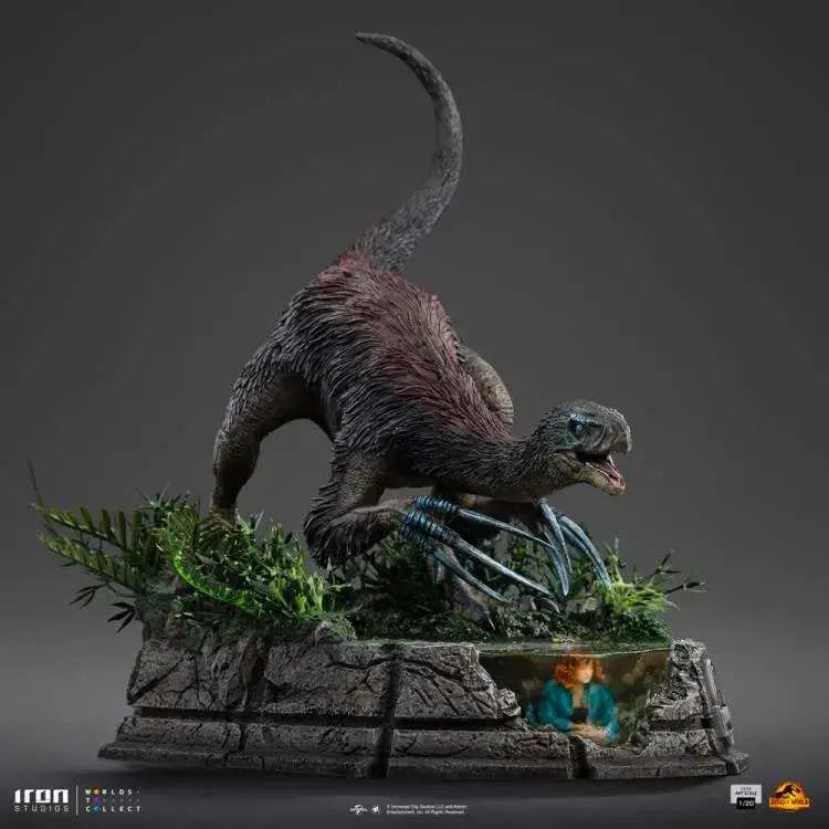 IRON STUDIOS JURASSIC WORLD THERIZINOSAURUS DEMI 1/20 STATUA 29 cm