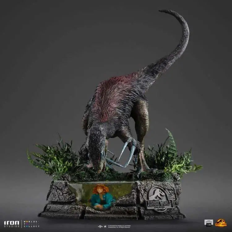 IRON STUDIOS JURASSIC WORLD THERIZINOSAURUS DEMI 1/20 STATUA 29 cm