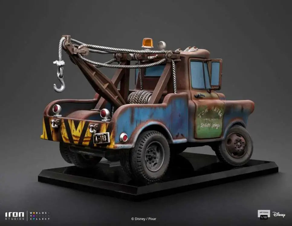 IRON STUDIOS CARS TOW MATER 1/10 STATUA 17 cm