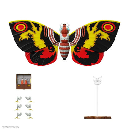SUPER 7 TOHO ULTIMATES! W5 MOTHRA 1992 ACTION FIGURE 30 cm
