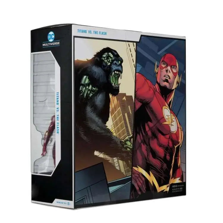 MCFARLANE TOYS 25 FLASH - DC MULTIVERSE TITANO MEGAFIG 2PK ACTION FIGURE 17 cm