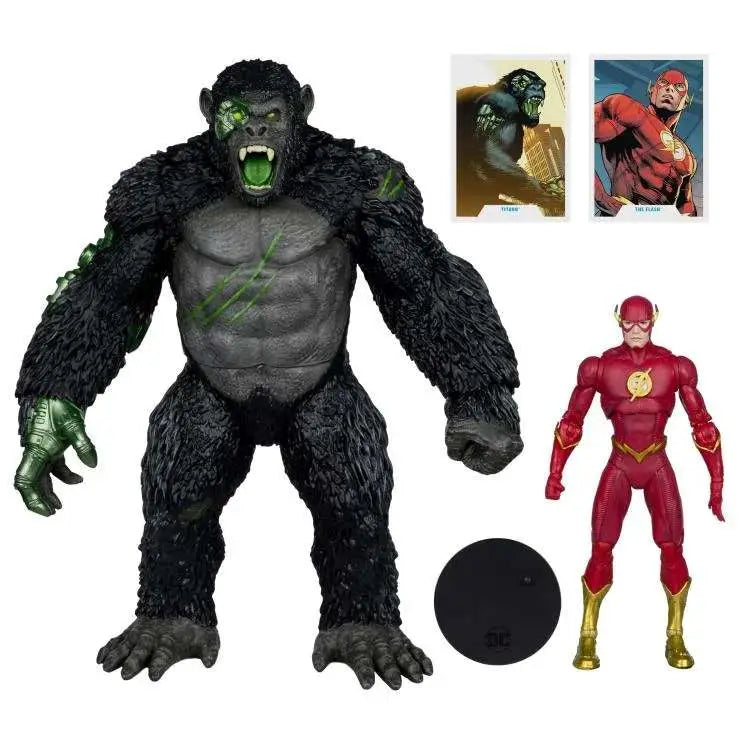 MCFARLANE TOYS 25 FLASH - DC MULTIVERSE TITANO MEGAFIG 2PK ACTION FIGURE 17 cm