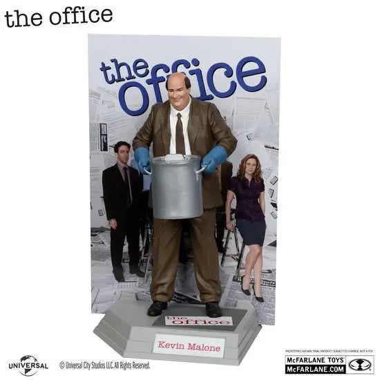 MCFARLANE TOYS 25 - ORI MOVIE MANIACS OFFICE KEVIN MALONE FIGURA 16 cm