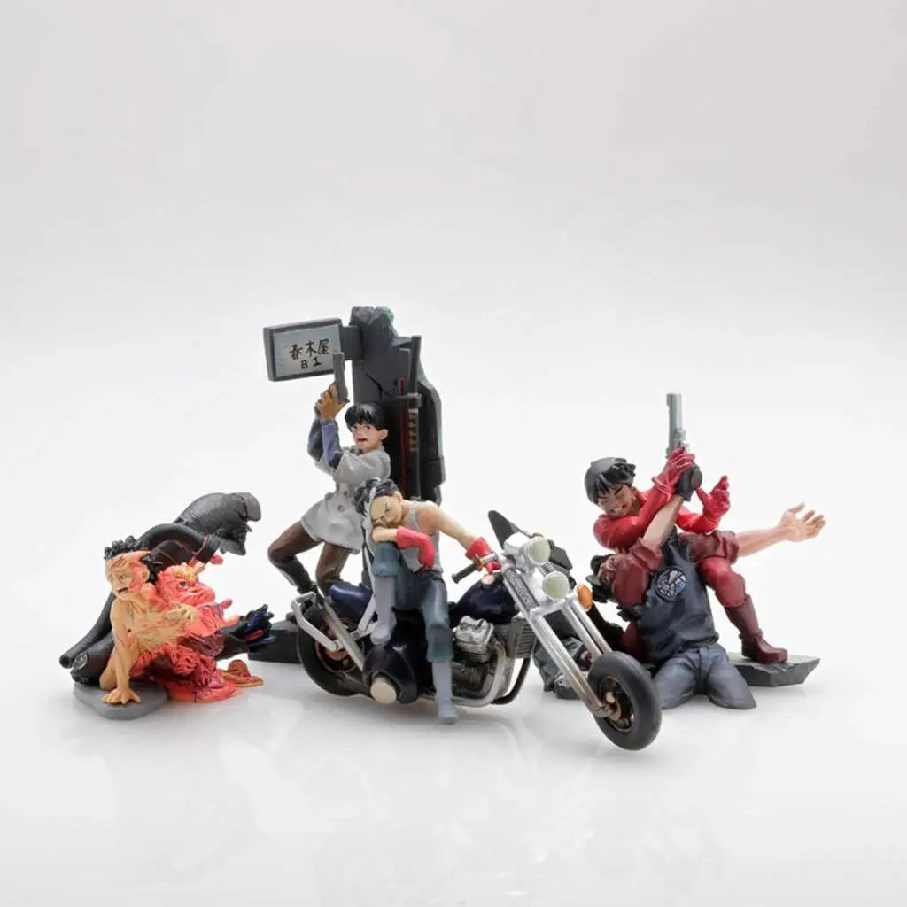 KAIYODO AKIRA MINIQ PART.2 TETSUO BOX DISPLAY (6) MINI FIGURA 5/8cm