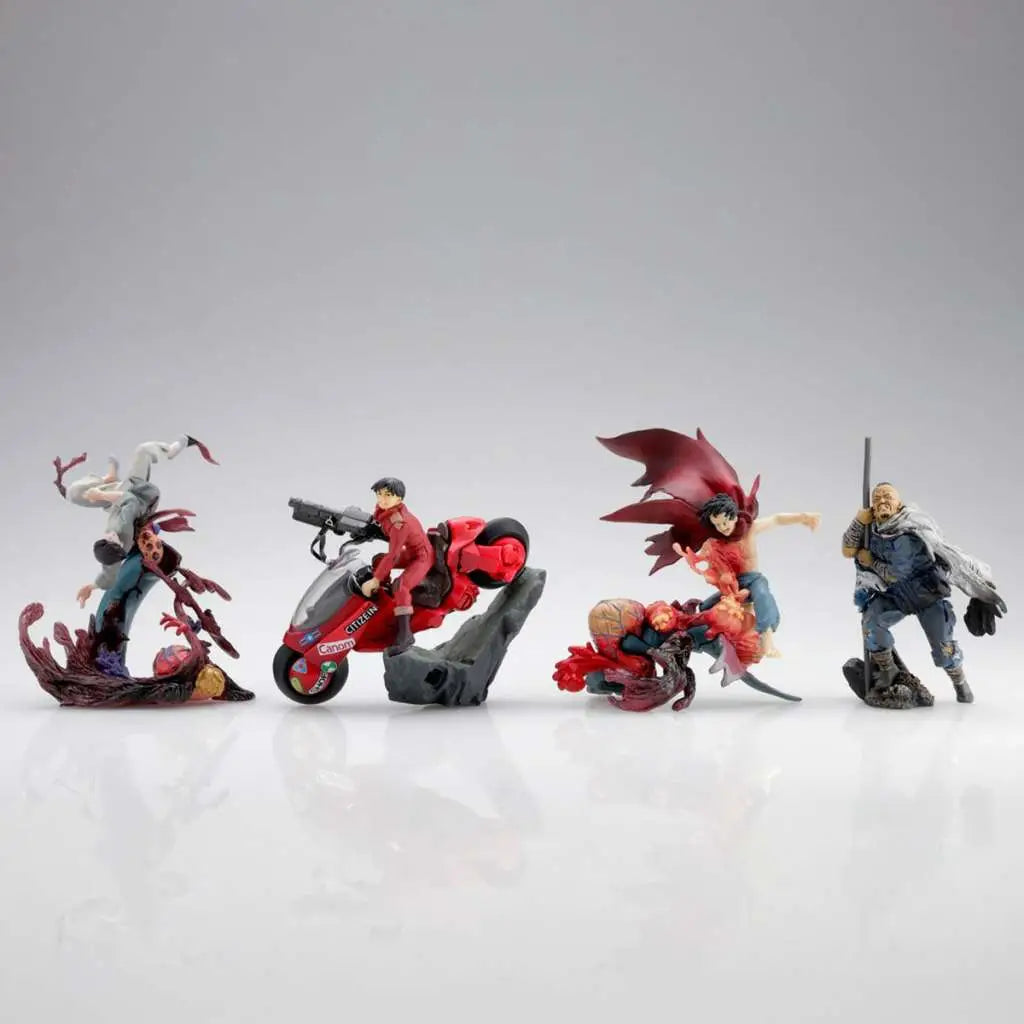 KAIYODO AKIRA MINIQ PART.4 KESSEN BOX DISPLAY (6) MINI FIGURA 5/8cm