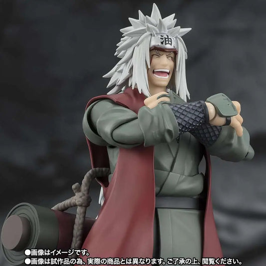 NARUTO JIRAIYA HIDDEN LEAF HEROIC SAGE MODE SHF