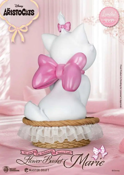 BEAST KINGDOM ARISTOCATS FLOWER BASKET MARIE MASTER CRAFT STATUA 32 cm