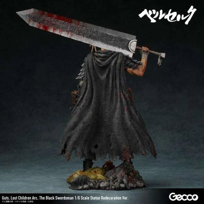 GECCO GUTS - BERSERK BLACK SWORDMAN LOST CHILDREN ARC REDECO SCALE 1/6 STATUA 38 cm