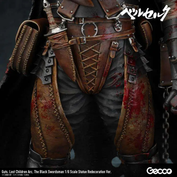 GECCO GUTS - BERSERK BLACK SWORDMAN LOST CHILDREN ARC REDECO SCALE 1/6 STATUA 38 cm