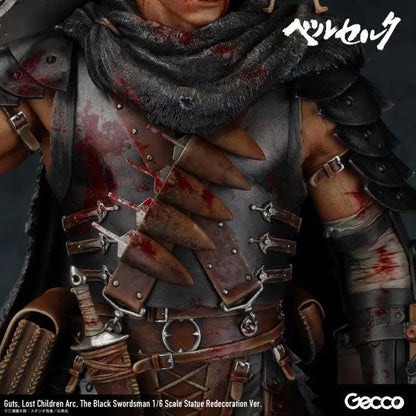 GECCO GUTS - BERSERK BLACK SWORDMAN LOST CHILDREN ARC REDECO SCALE 1/6 STATUA 38 cm