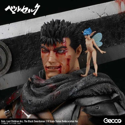 GECCO GUTS - BERSERK BLACK SWORDMAN LOST CHILDREN ARC REDECO SCALE 1/6 STATUA 38 cm