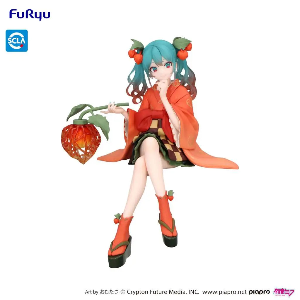 FURYU - HATSUNE MIKU HATSUNE MIKU FAIRY WINTER CHERRY NOODLE STOPPER FIGURA 15 cm