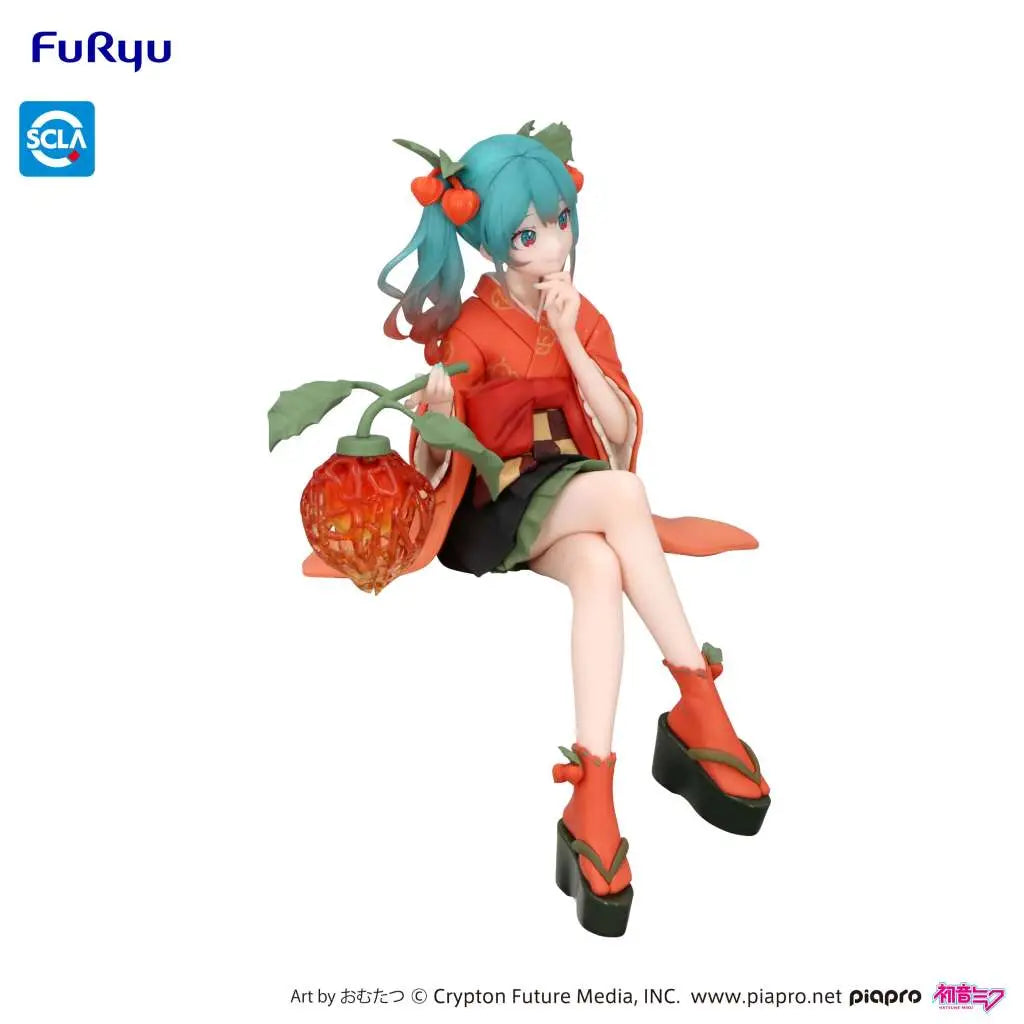 FURYU - HATSUNE MIKU HATSUNE MIKU FAIRY WINTER CHERRY NOODLE STOPPER FIGURA 15 cm