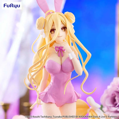 FURYU DATE LIVE MUKURO HOSHIMIYA PINK COLOR BICUTE BUNNIES FIGURA 27 cm