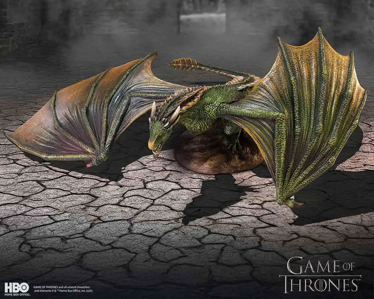 NEMESIS NOW GAME THRONES - RHAEGAL - RESIN STATUA