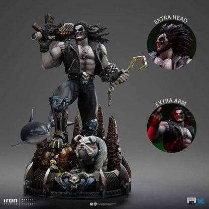 IRON STUDIOS - DC COMICS LOBO UNLEASHED 1/10 STATUA 25 cm
