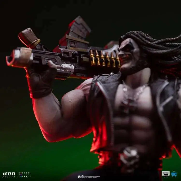 IRON STUDIOS - DC COMICS LOBO UNLEASHED 1/10 STATUA 25 cm