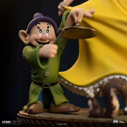 IRON STUDIOS DISNEY CLASSIC SNOW WHITE ANDTHE SEVEN DWARVES 1/10 STATUA 21.5 cm