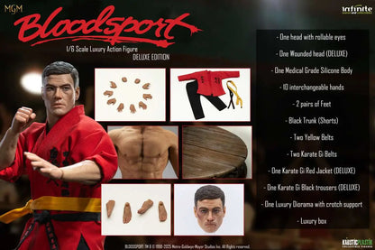 INFINITE STATUE BLOODSPORT FRANK DUX DELUXE EDITION 1/6 ACTION FIGURE 30 cm