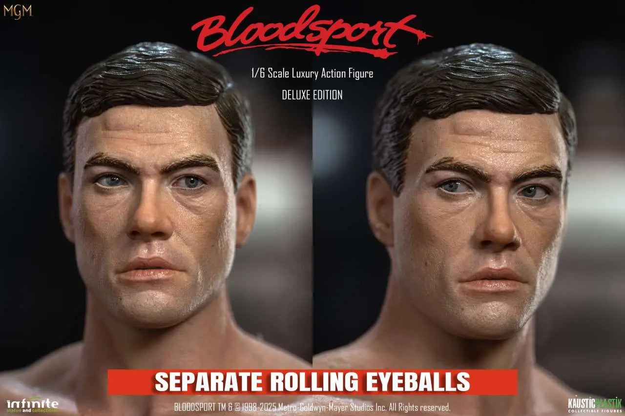 INFINITE STATUE BLOODSPORT FRANK DUX DELUXE EDITION 1/6 ACTION FIGURE 30 cm
