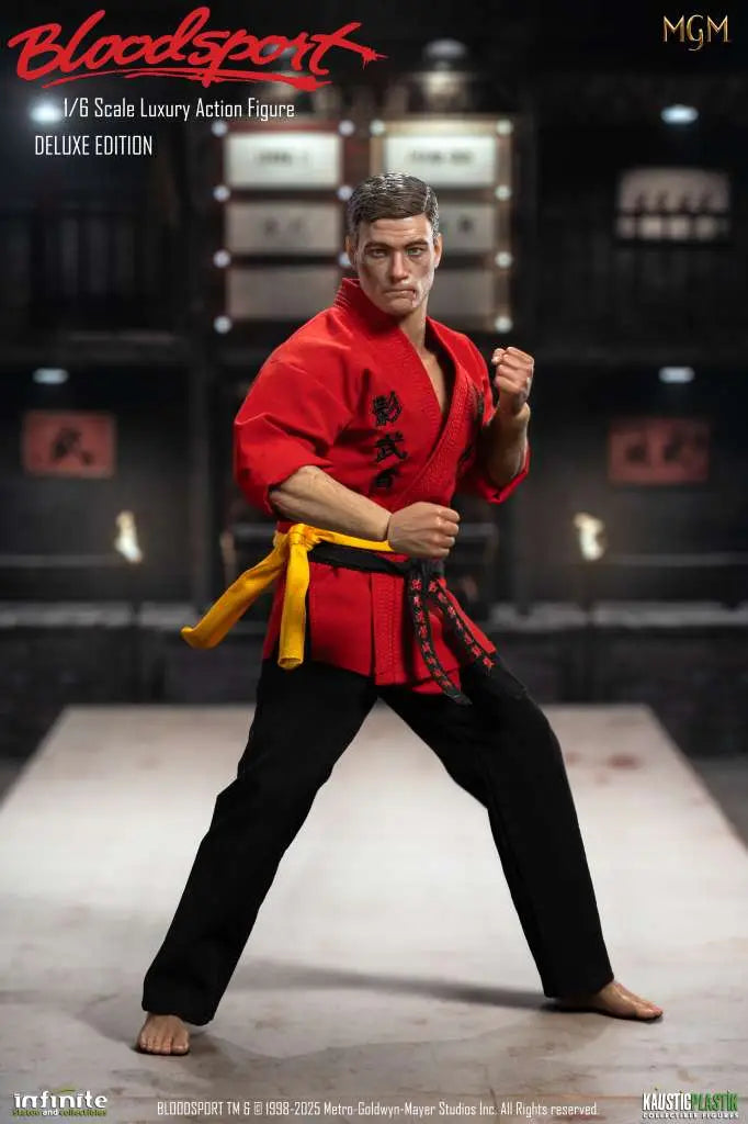INFINITE STATUE BLOODSPORT FRANK DUX DELUXE EDITION 1/6 ACTION FIGURE 30 cm