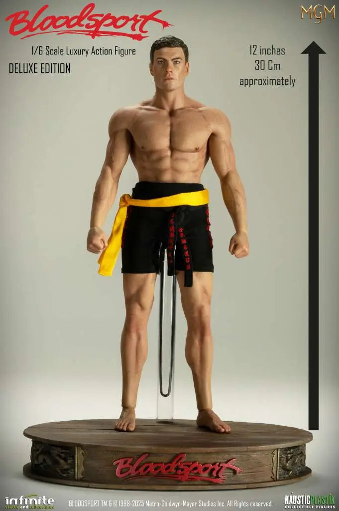INFINITE STATUE BLOODSPORT FRANK DUX DELUXE EDITION 1/6 ACTION FIGURE 30 cm