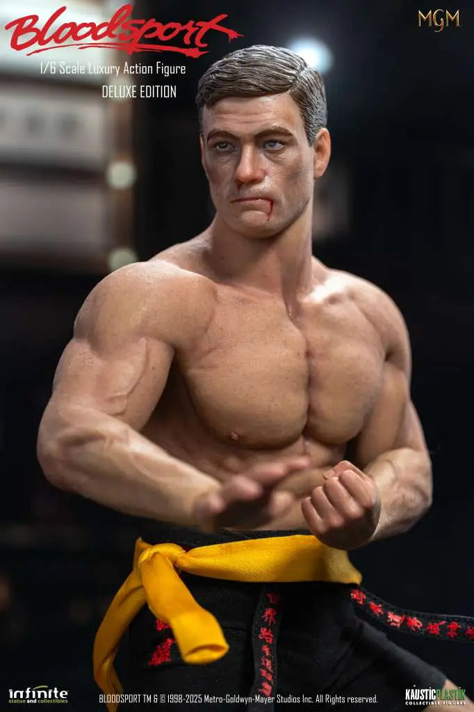INFINITE STATUE BLOODSPORT FRANK DUX DELUXE EDITION 1/6 ACTION FIGURE 30 cm