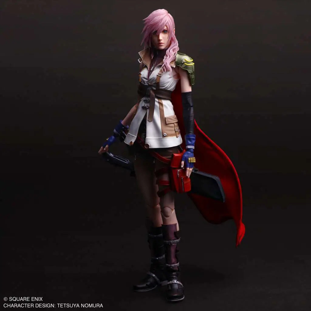 SQUARE ENIX FINAL FANTASY 13 LIGHTNING PLAY ARTS SHIN AF ACTION FIGURE 25 cm