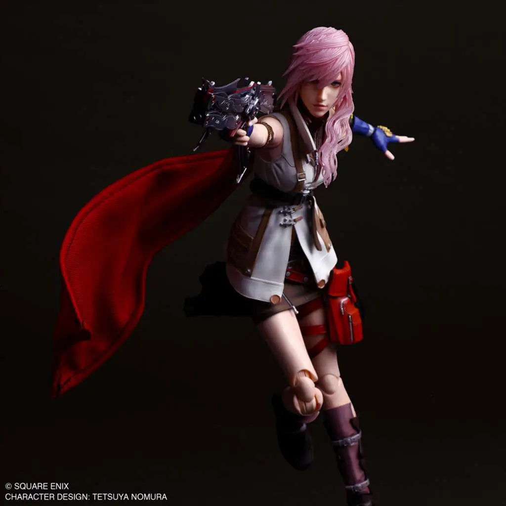 SQUARE ENIX FINAL FANTASY 13 LIGHTNING PLAY ARTS SHIN AF ACTION FIGURE 25 cm