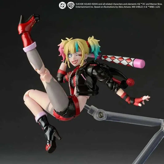 KAIYODO REVOLTECH .Y. HARLEY QUINN SUICIDE SQUAD ISEKAI VER. ACTION FIGURE 15 cm