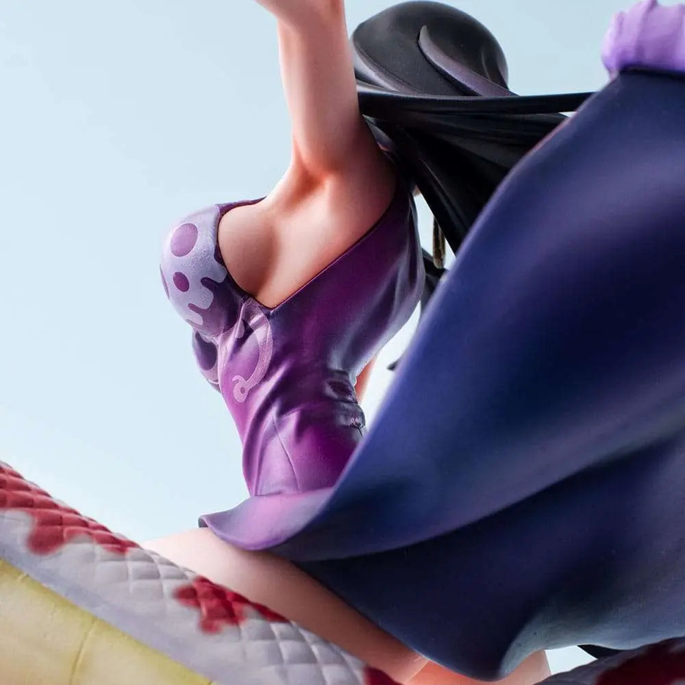 MEGAHOUSE BOA HANCOCK - ONE PIECE P.O.P ×MAXIMUM PIRATE EMPRESS STATUA 27 cm