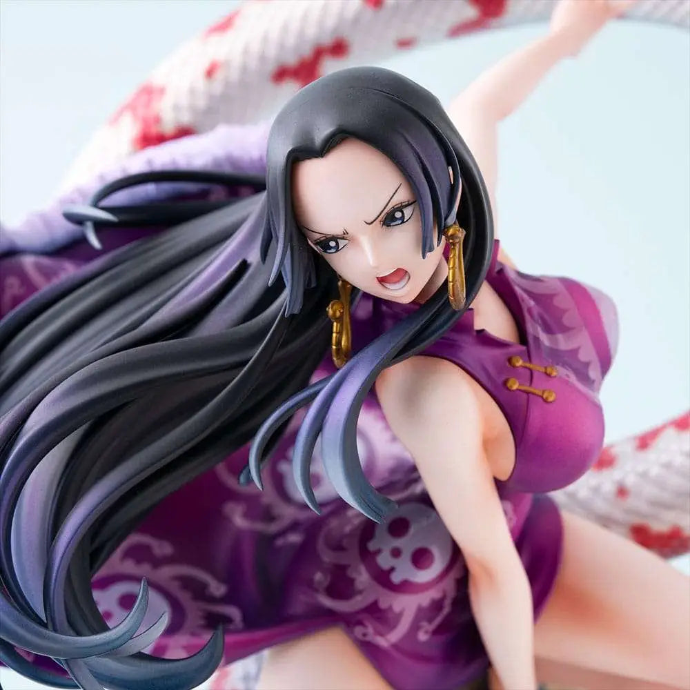 MEGAHOUSE BOA HANCOCK - ONE PIECE P.O.P ×MAXIMUM PIRATE EMPRESS STATUA 27 cm