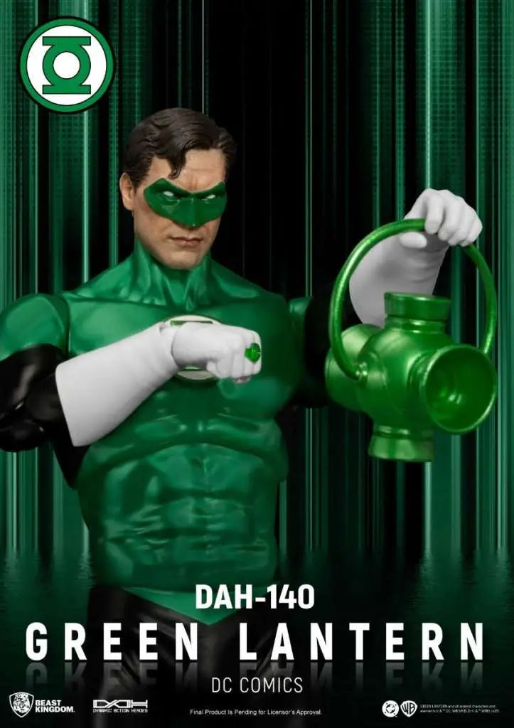 BEAST KINGDOM GREEN LANTERN - DC COMICS DYNAMIC ACTION HEROES ACTION FIGURE 20 cm
