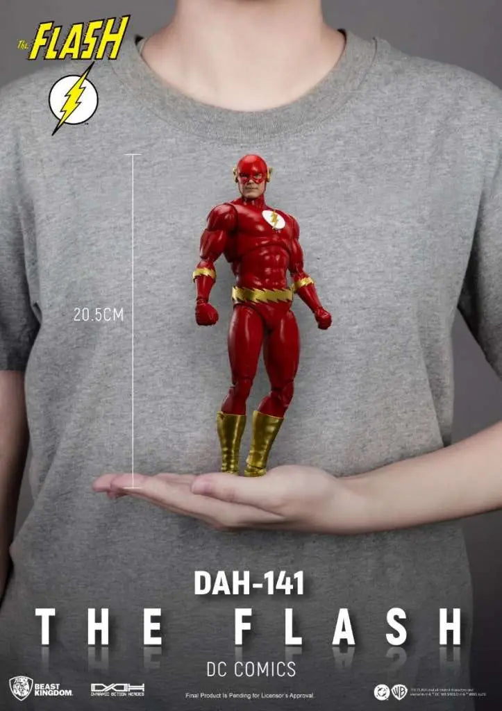 BEAST KINGDOM FLASH - DC COMICS DYNAMIC ACTION HEROES ACTION FIGURE 20 cm