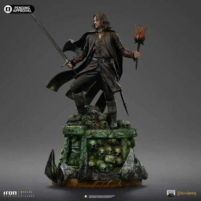 IRON STUDIOS LORD RING ARAGORN UNLEASHED 1/10 STATUA 31 cm