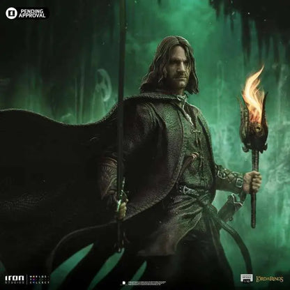 IRON STUDIOS LORD RING ARAGORN UNLEASHED 1/10 STATUA 31 cm