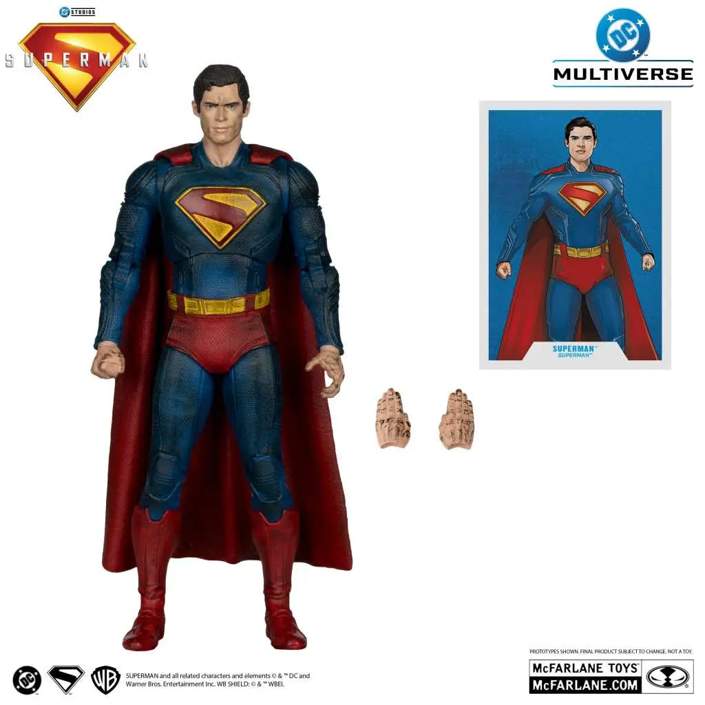 MCFARLANE TOYS 25 SUPERMAN - DC MULTIVERSE MOVIE 2025 SET (6) ACTION FIGURE 18 cm