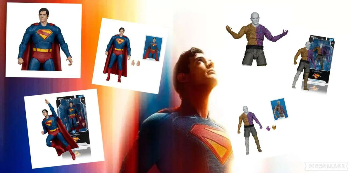 MCFARLANE TOYS 25 SUPERMAN - DC MULTIVERSE MOVIE 2025 SET (6) ACTION FIGURE 18 cm