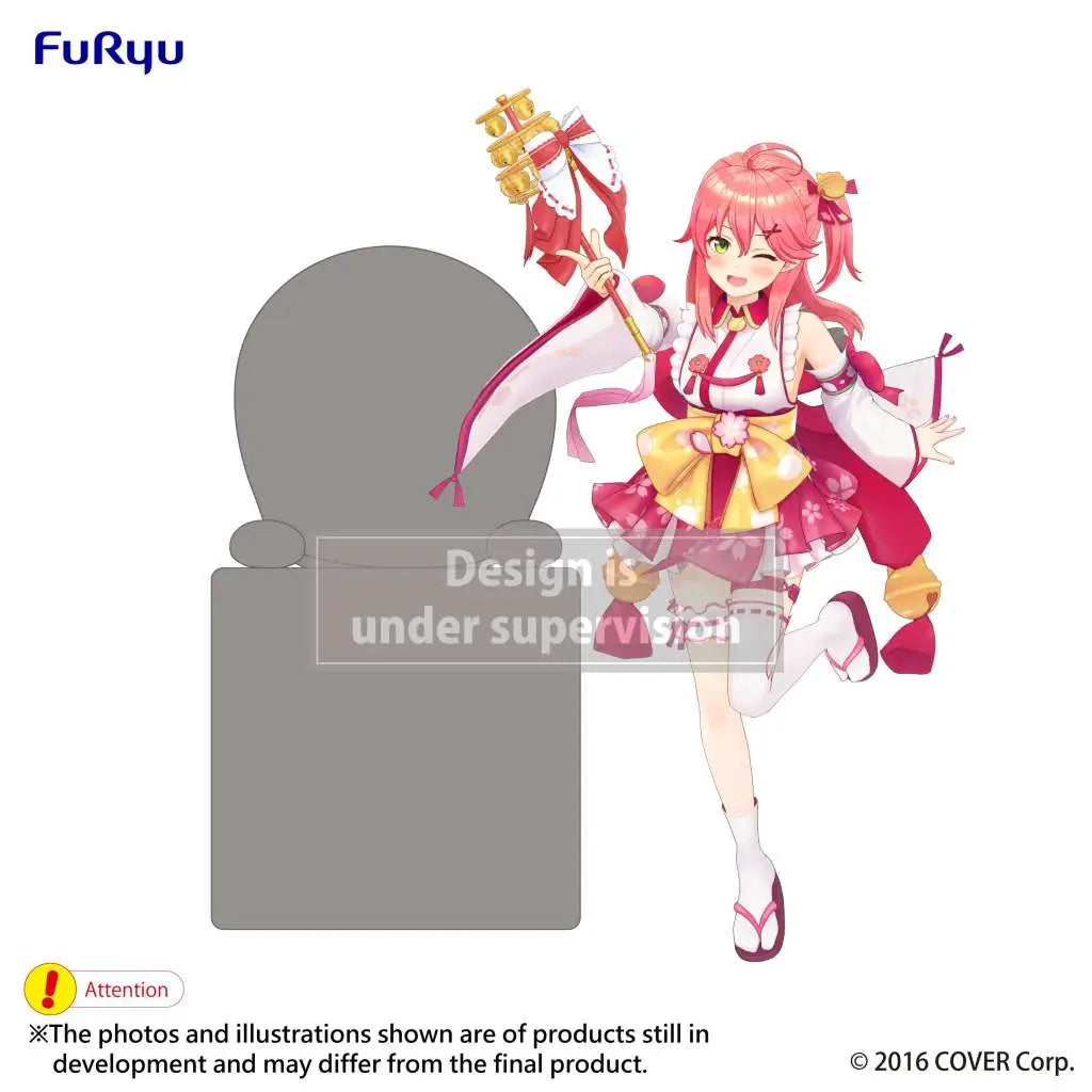 FURYU - HOLOLIVE PRODUCTION HIKKAKE SAKURA MIKO FIGURA 10 cm