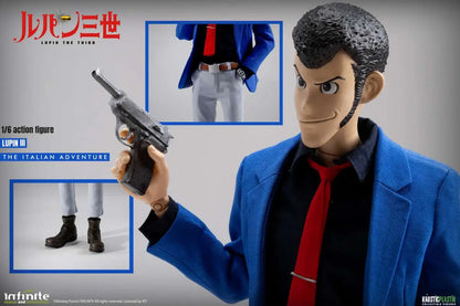 INFINITE STATUE LUPIN 3RD ITALIAN ADVENTURE LUPIN STANDARD EDITION 1/6 ACTION FIGURE 30.5 cm