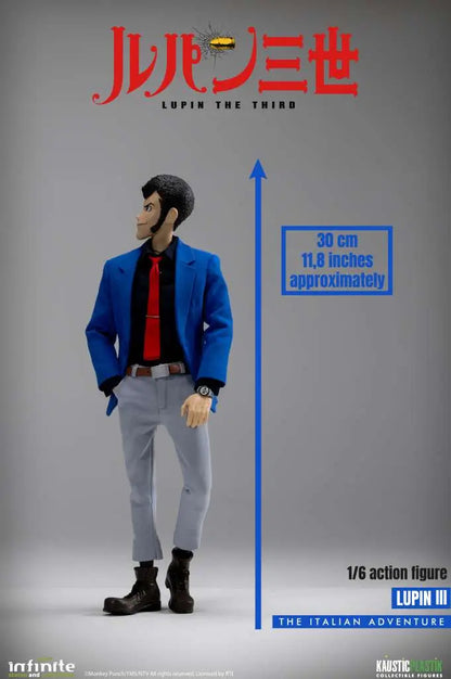 INFINITE STATUE LUPIN 3RD ITALIAN ADVENTURE LUPIN STANDARD EDITION 1/6 ACTION FIGURE 30.5 cm