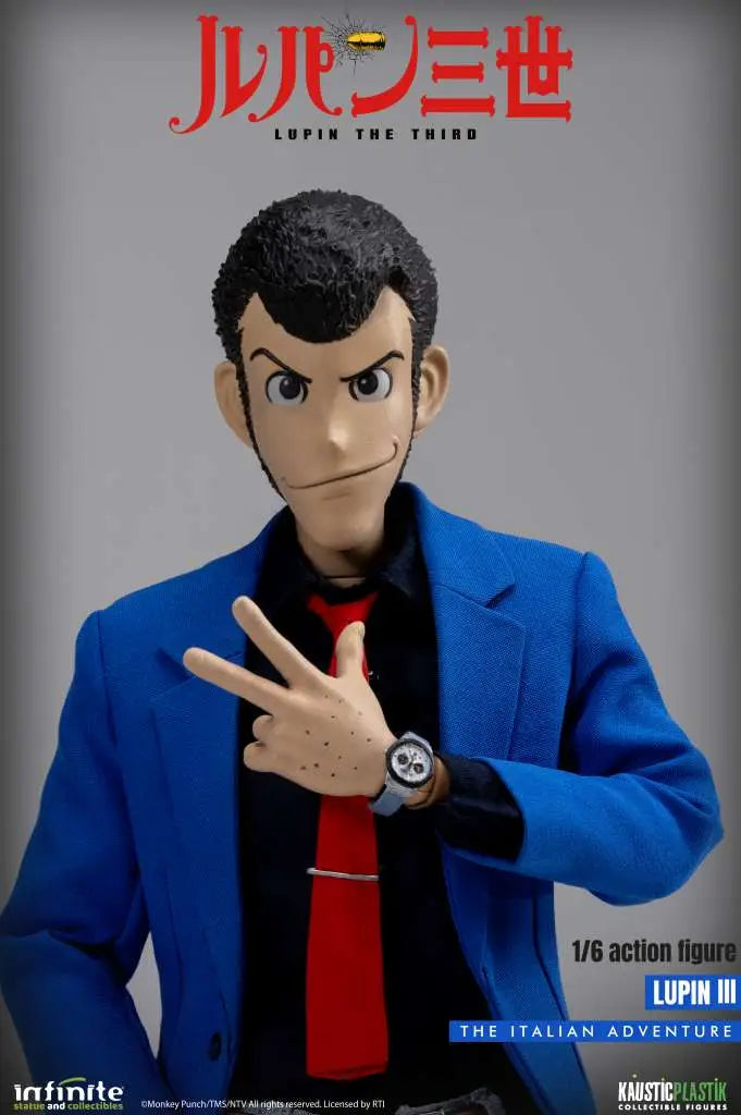 INFINITE STATUE LUPIN 3RD ITALIAN ADVENTURE LUPIN STANDARD EDITION 1/6 ACTION FIGURE 30.5 cm