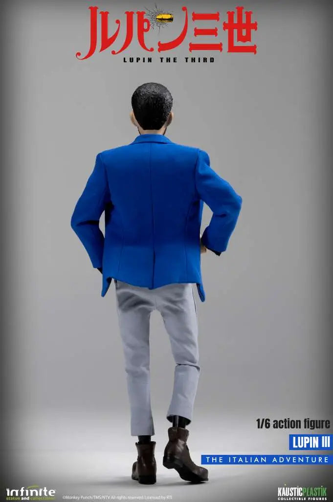 INFINITE STATUE LUPIN 3RD ITALIAN ADVENTURE LUPIN STANDARD EDITION 1/6 ACTION FIGURE 30.5 cm