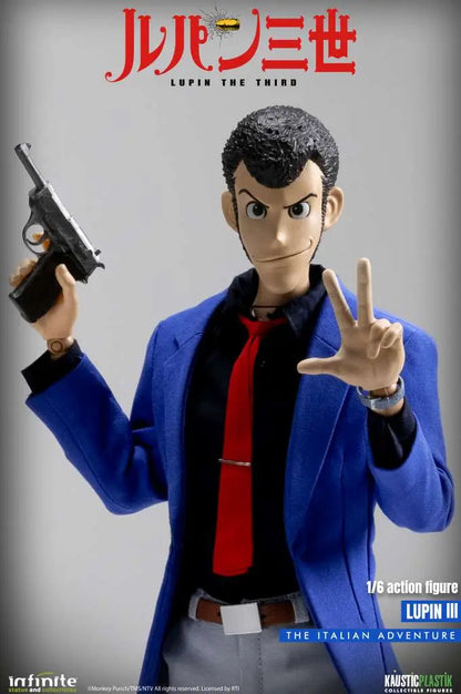 INFINITE STATUE LUPIN 3RD ITALIAN ADVENTURE LUPIN STANDARD EDITION 1/6 ACTION FIGURE 30.5 cm