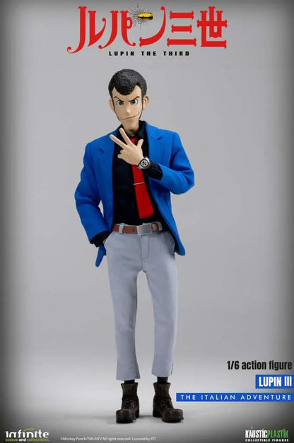 INFINITE STATUE LUPIN 3RD ITALIAN ADVENTURE LUPIN STANDARD EDITION 1/6 ACTION FIGURE 30.5 cm